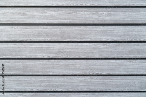 Wallpaper Mural Gray wooden plank texture with horizontal lines and subtle grain pattern Torontodigital.ca