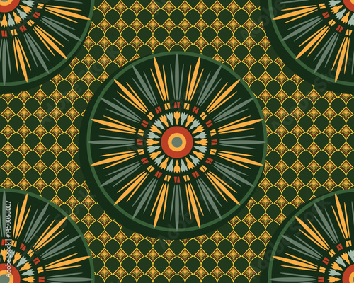 abstract seamless pattern