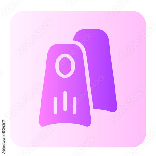 flippers gradient icon