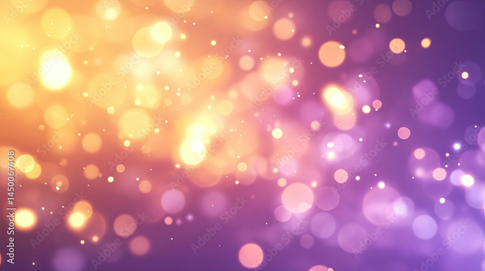 Obraz premium Abstract bokeh effect with warm and cool tones.