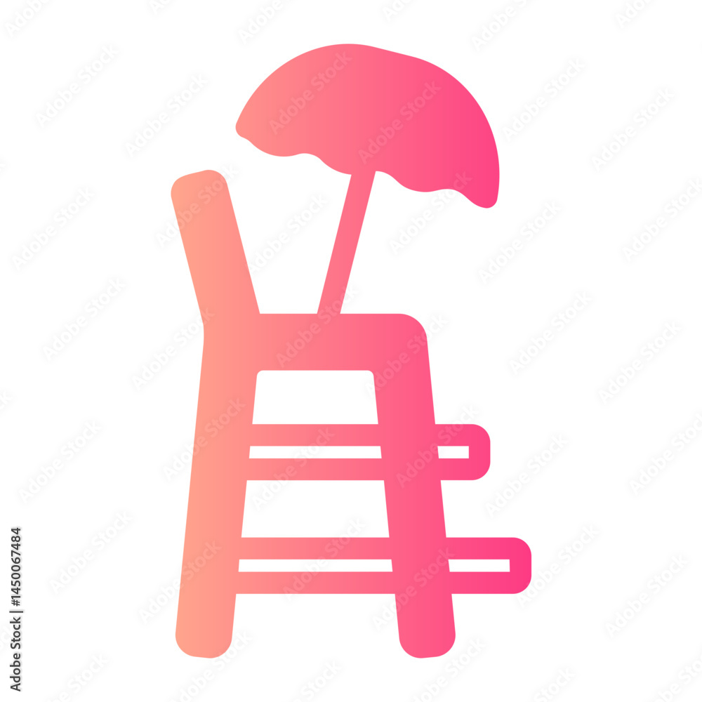 Lifeguard gradient icon Lifeguard gradient icon