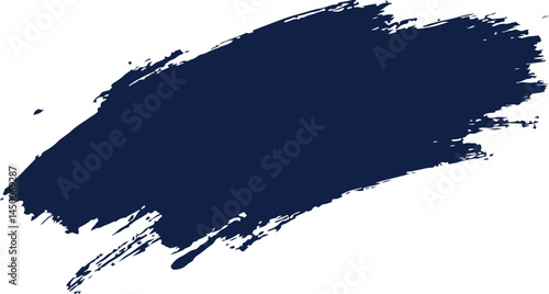 Deep navy blue paint swatch, perfect for design inspiration.