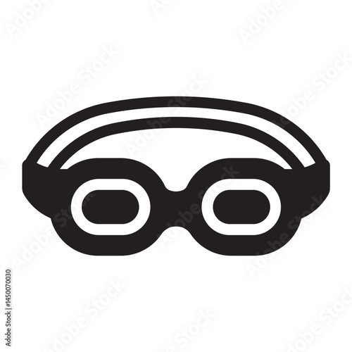 goggles glyph icon