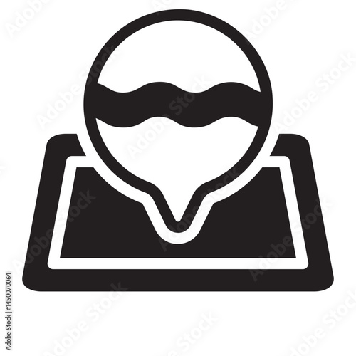 location glyph icon