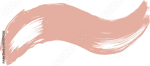 A smooth, light peachy-pink swatch of makeup, ideal for showcasing a cosmetic product.