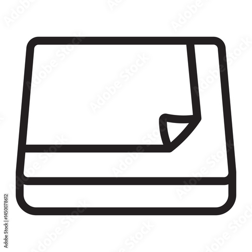 towel line icon