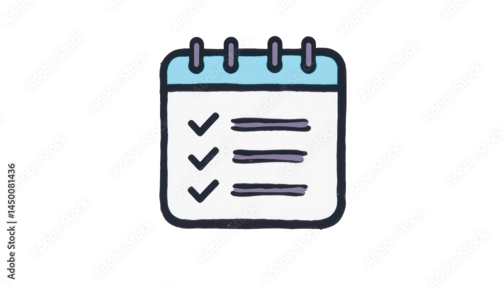 A calendar with a checkmark symbolizing task completion. This image evokes feelings of organization and efficiency A calendar with a checkmark symbolizing task completion. This image evokes feelings of organization and efficiency