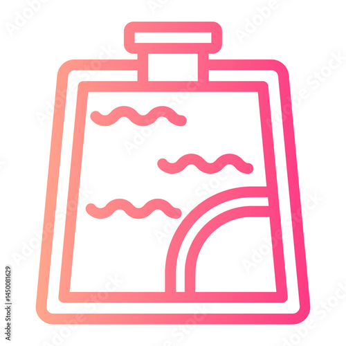 swimming pool gradient icon