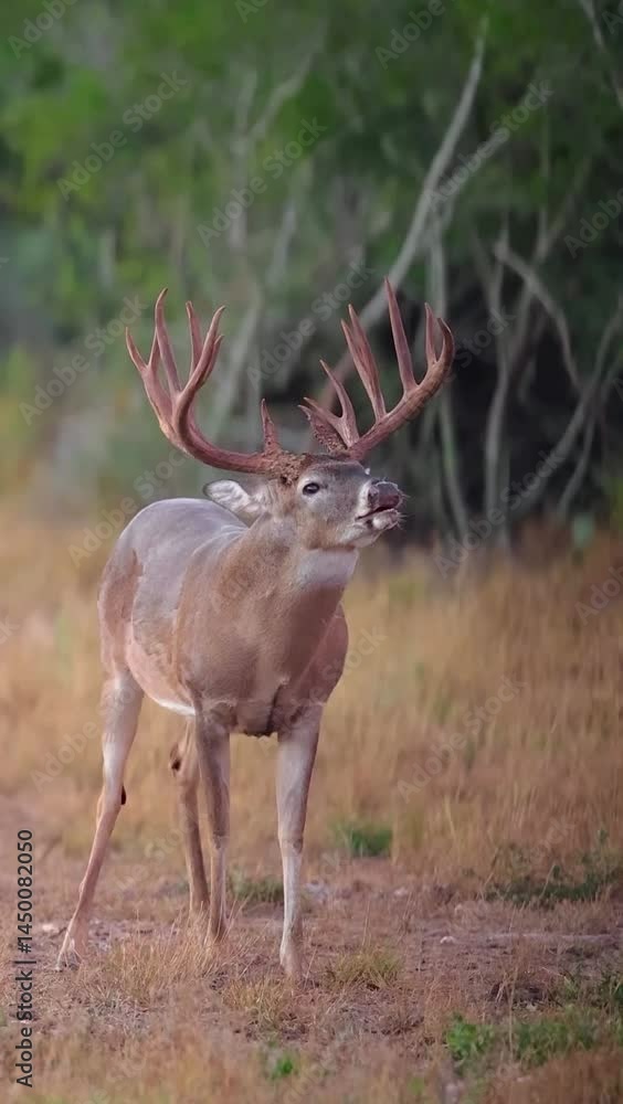 deer in the woods deer in the woods
