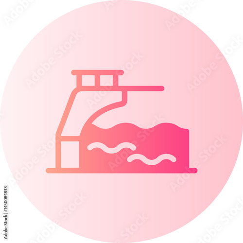 Springboard gradient icon