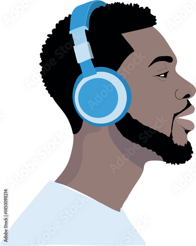 Person in headphones