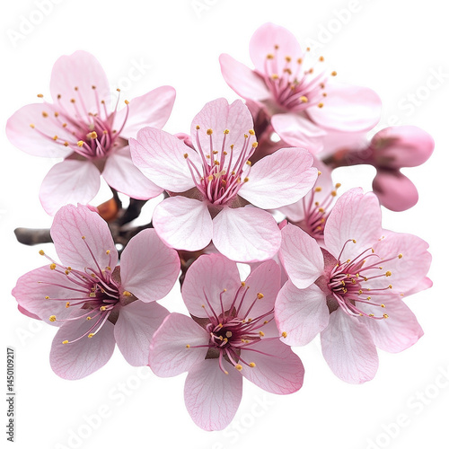 Wallpaper Mural Beautiful pink cherry blossoms floral background spring sakura flowers bloom nature photography image stock photo on transparent background Torontodigital.ca