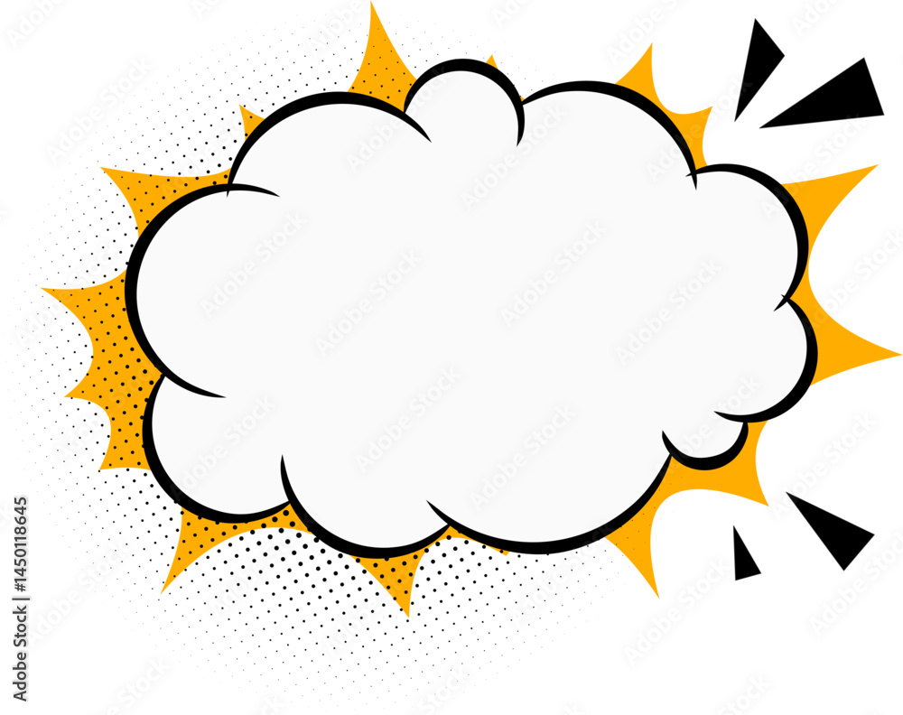 Comic Cloud Explosion Comic Cloud Explosion