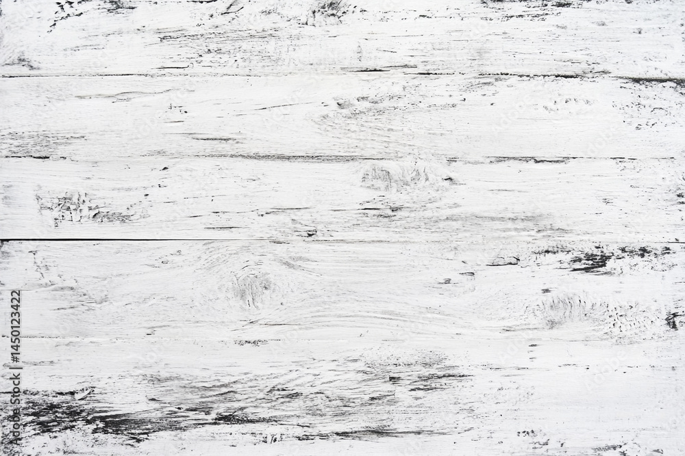 Whitewashed Distressed Wooden Planks, Rustic Grunge Texture Background Whitewashed Distressed Wooden Planks, Rustic Grunge Texture Background