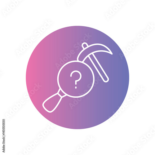 Speculate  Icon vector stock illustration