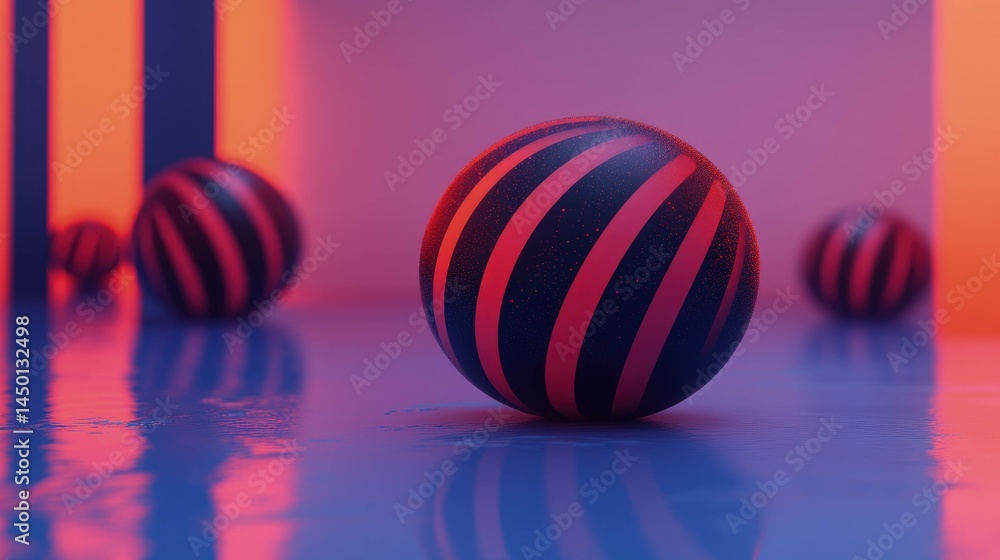 Fototapeta premium Abstract background with dark object