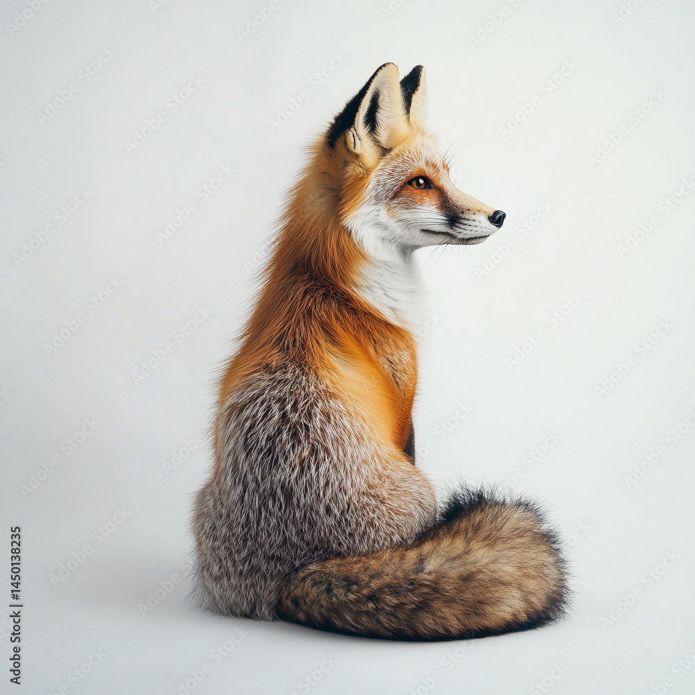 Obraz premium red fox vulpes