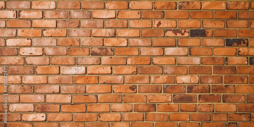 Rustic Brick Texture: An eye-level shot showcases a textured wall built with weathered red bricks, demonstrating a classic and timeless aesthetic with rich colors and a sense of depth. Rustic Brick Texture: An eye-level shot showcases a textured wall built with weathered red bricks, demonstrating a classic and timeless aesthetic with rich colors and a sense of depth.