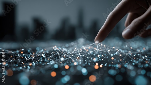 A B2B company creating a comprehensive digital transformation roadmap, focusing on integrating new technologies like AI, machine learning, and cloud solutions to improve service delivery