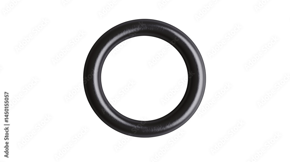 High-resolution image of a single exercise ring, centered on white background with no other objects --ar 16:9 High-resolution image of a single exercise ring, centered on white background with no other objects --ar 16:9