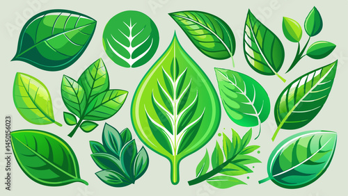 A curated set of vibrant green leaf vectors.
Each shape captures the elegance of natural growth.
Perfect for eco logos, organic packaging, and decor.
Designed in EPS 10 for clean and scalable use.
