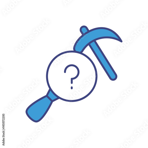 Speculate  Icon vector stock illustration