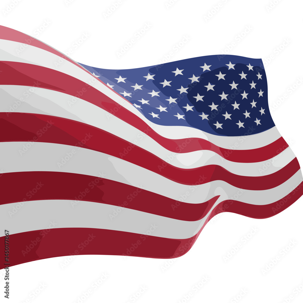 Obraz premium A Journey to Freedom: America's 4th of July