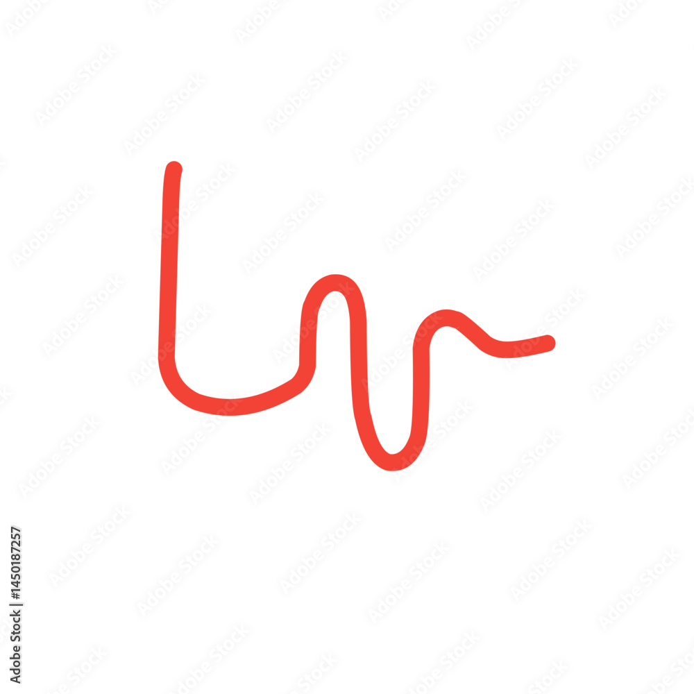squiggly line squiggly line