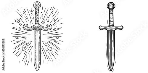 The phurba, a ritual three-sided knife, is an isolated icon of Tibetan Buddhism, also known as a kila, symbolizing spiritual significance in the religion