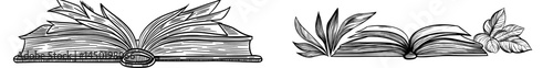 A hardcover textbook stands alone as a symbol of literature, accompanied by a modern sketch of a dictionary, a representation of an encyclopedia, or perhaps a diary