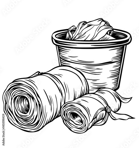 Italian food features traditional pasta such as tortigloni, canneroni, cannoli, crusetti, and canelons in a modern isolated thin line icon