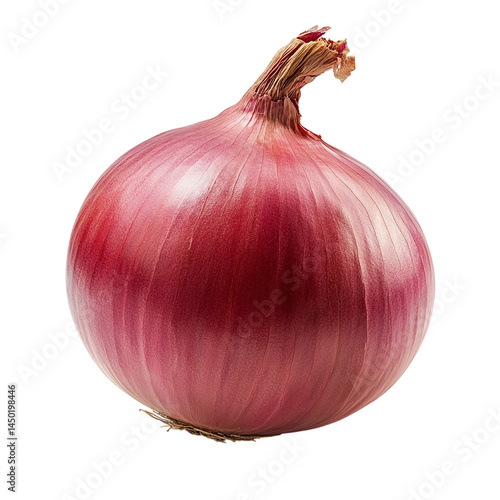 red onion  isolated on transparent background