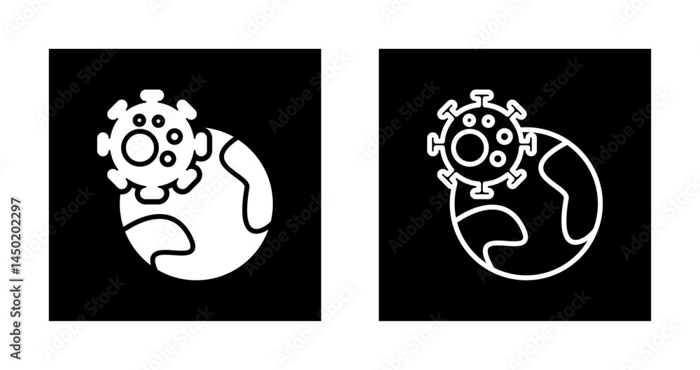 Pandemic Icon Design Pandemic Icon Design