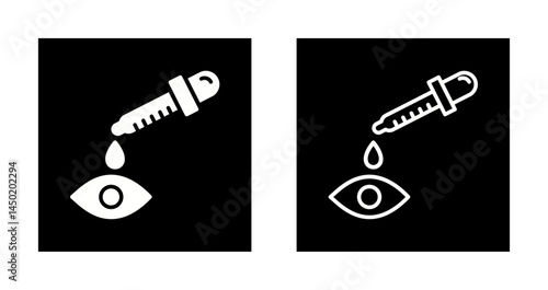 Eye Drop Icon Design
