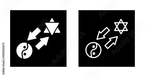 Cultural Exchange Icon Design