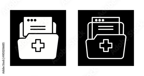 Electronic Records Icon Design