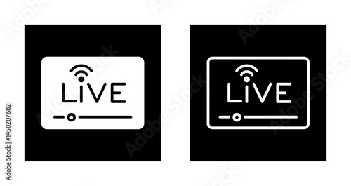 Live Podcast Icon Design