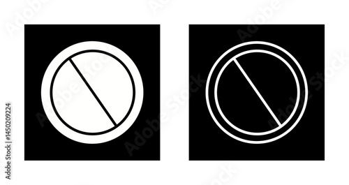 Forbidden Icon Design