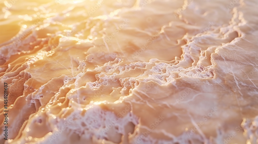 Organic marble texture with soft warm sun flares, high-end luxury feel, minimal yet detailed with space for typography Organic marble texture with soft warm sun flares, high-end luxury feel, minimal yet detailed with space for typography