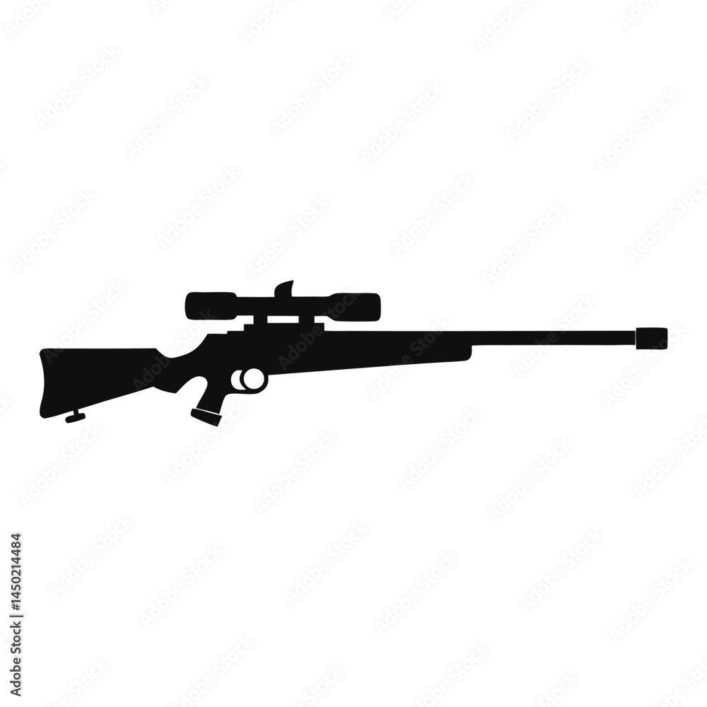 assault rifle vector illustration assault rifle vector illustration