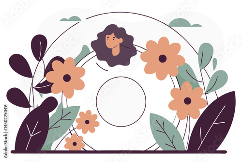 Each flower is built from rounded ribbon loops twisting around into a soft circular form