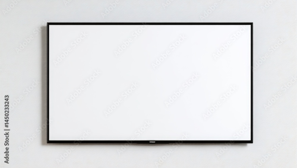 A blank whiteboard mounted on a textured, light-colored wall, ready for writing or presentations in a modern setting. A blank whiteboard mounted on a textured, light-colored wall, ready for writing or presentations in a modern setting.