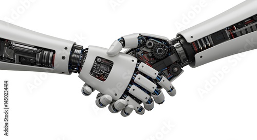 Robot Handshake - Robotic Technology