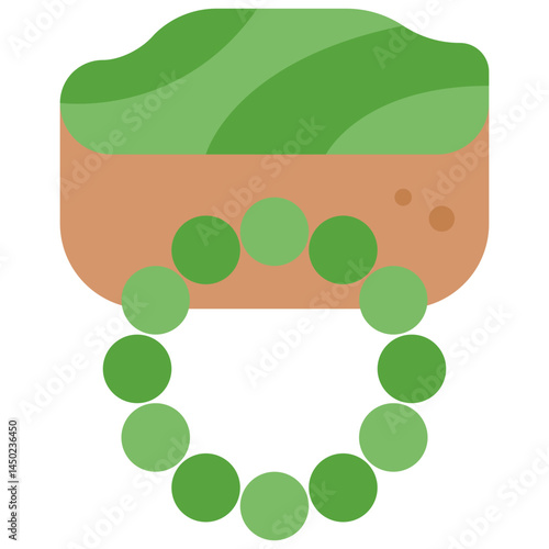jade flat icon