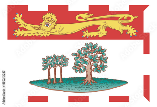 Prince Edward Island provincial flag
