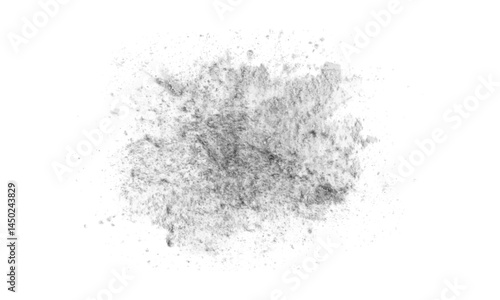 White Dusty Paper Background. Grunge Dust Texture
