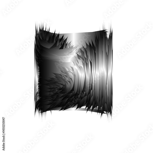 black and white paint
