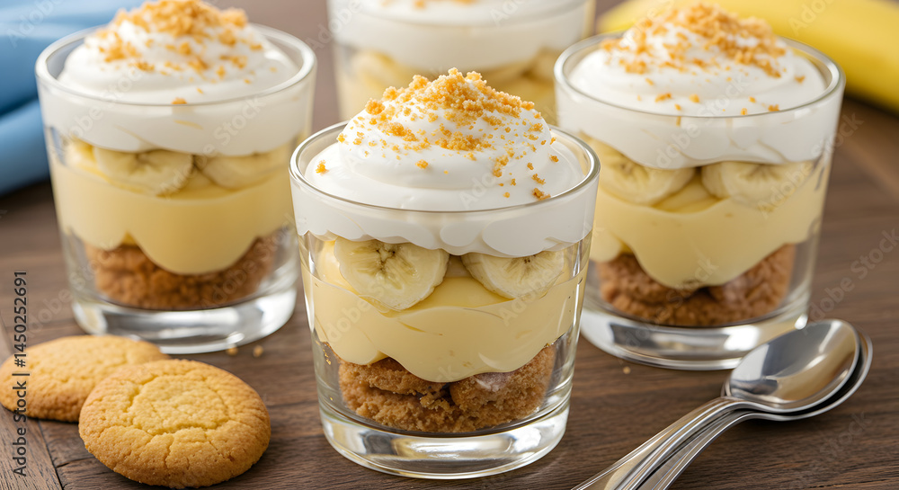 Layered Banana Pudding Dessert Cups Layered Banana Pudding Dessert Cups