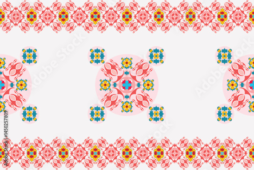 colorful floral alphabet