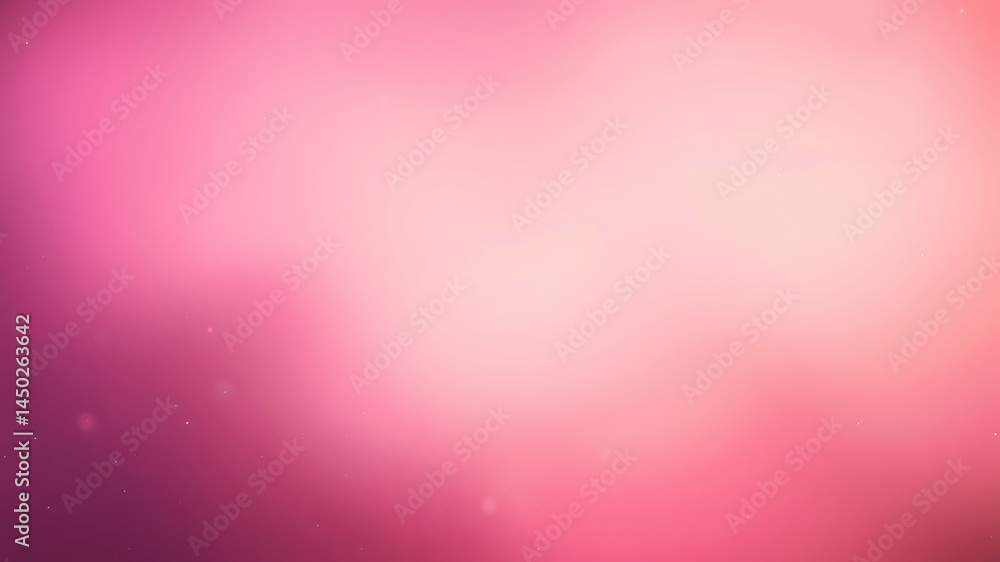 Abstract Pink and Rose Gradient Background with Soft Glow